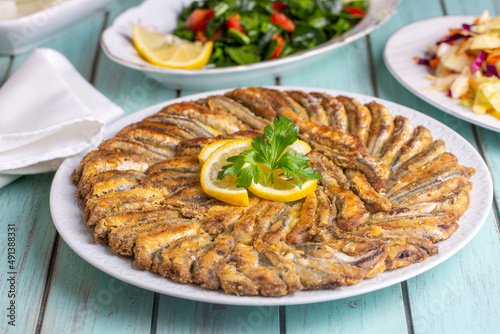 Fried Anchovies (Turkish Name: Hamsi Tava)