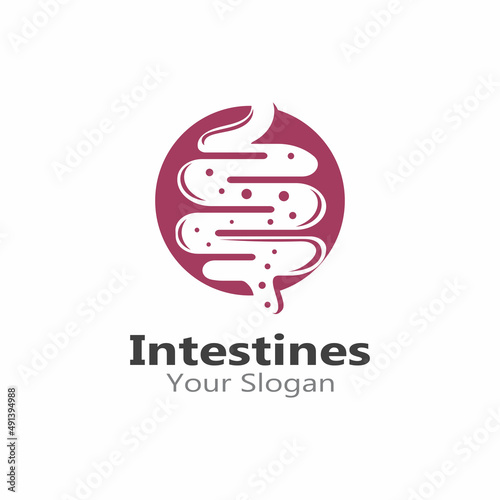 Intestine human Logo Collections Intestine Organ medical