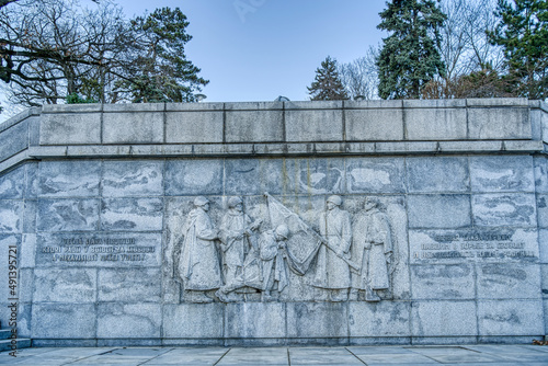 Slavin monument, Bratislava, HDR Image photo
