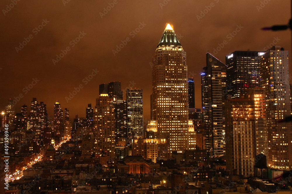 Fototapeta premium city at night