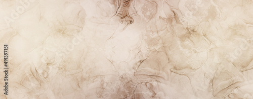 Artistic Inkscape Mixture Fame Sepia with Dark Olive Green Colors Abstract Background Cosmetics Concept For Wall