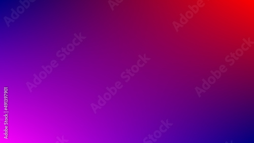 Canvas-taulu Gradient Red Blue Purple Abstract Background
