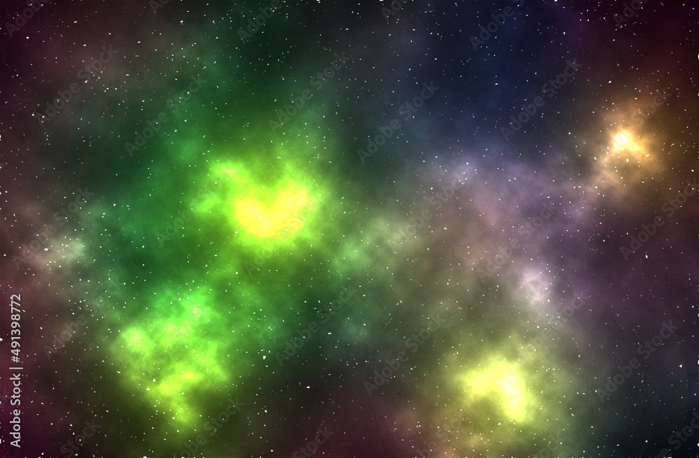 background Colored galaxies 03