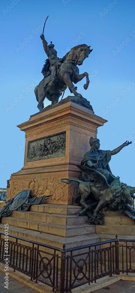 Monument to Victor Emmanuel II in Venice, Italy 