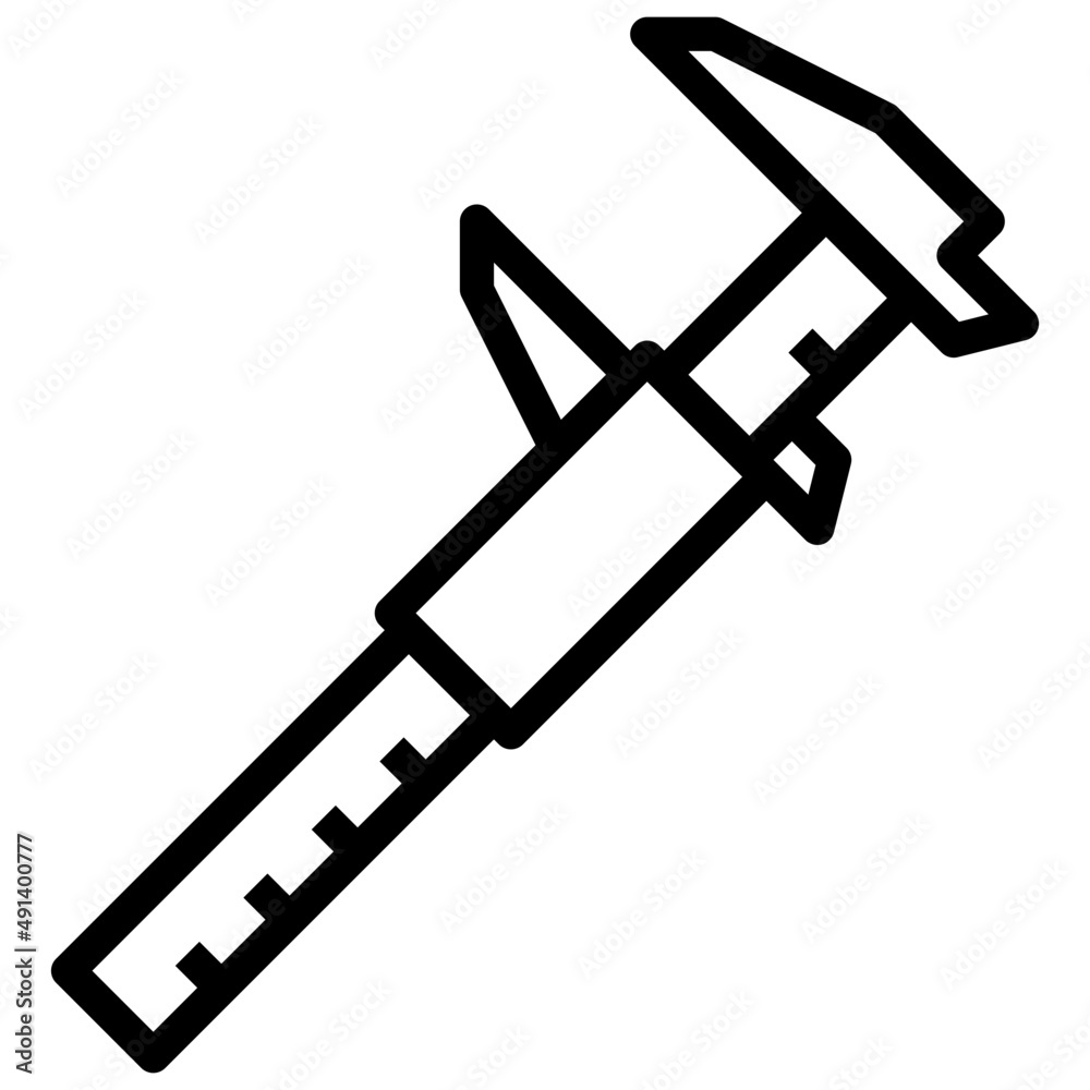 CALIPER line icon
