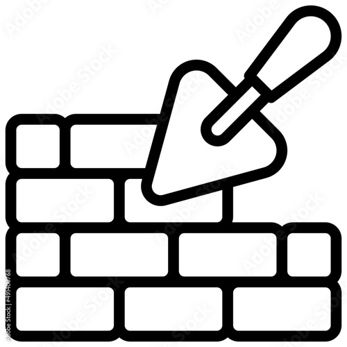 BRICKWORK line icon