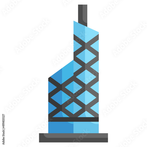 HONG KONG flat icon