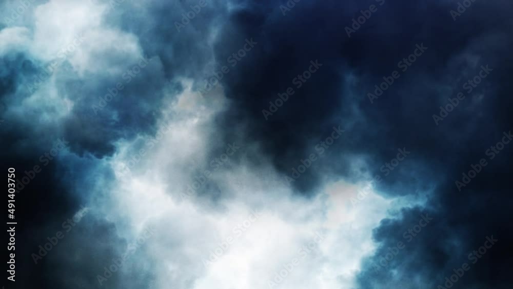 Dramatic cloudy sky full of lightnings Dramatic cloudy sky full of lightnings