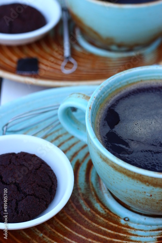 Coffee cup on the table