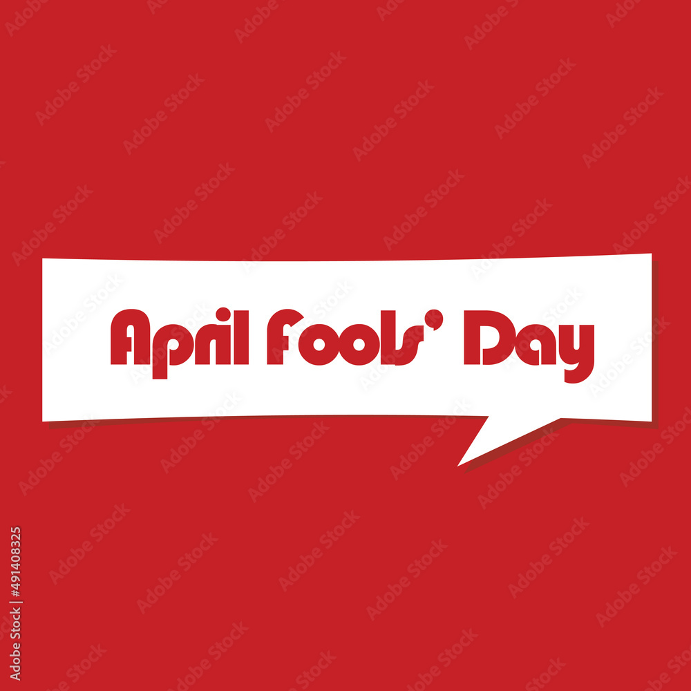 simple and elegant April Fools' Day vector. flat design. for stories. poster simple and elegant April Fools' Day vector. flat design. for stories. poster