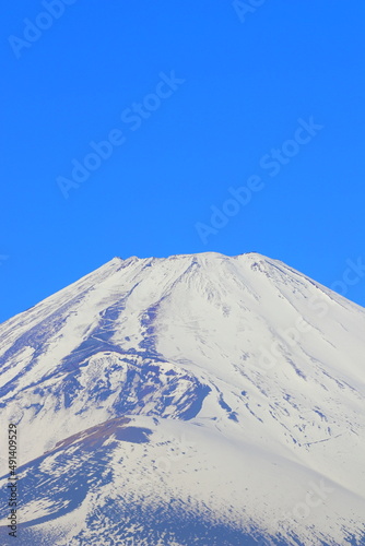富士山と青空　静岡県御殿場からの風景　世界遺産 © Orange Bowl
