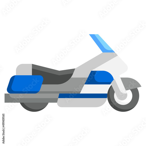 TOURING flat icon