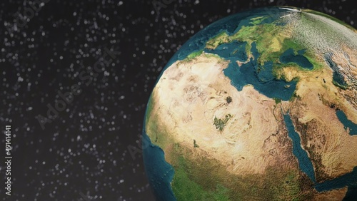 Fototapeta Naklejka Na Ścianę i Meble -  earth in space