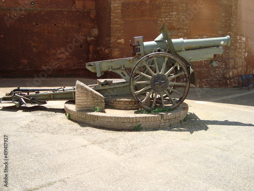 cannon in the fortress