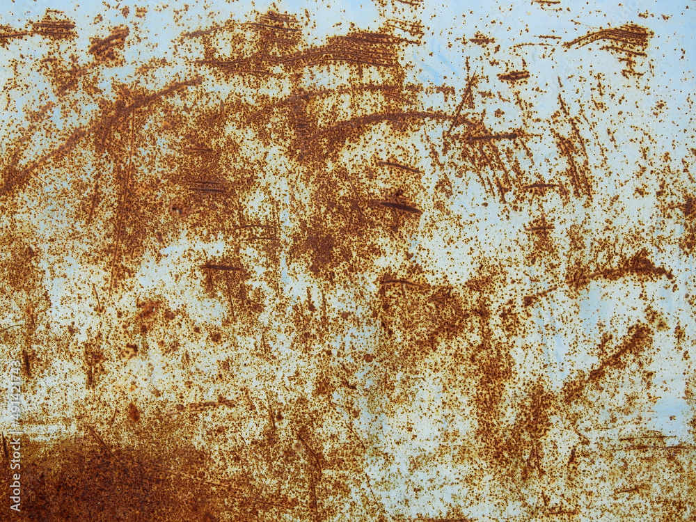 rust blue metal with scratch, texture background rust blue metal with scratch, texture background