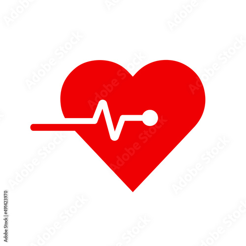 heart cpr medical icon vector design	
