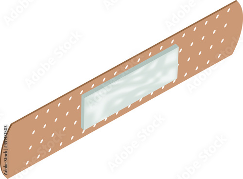 Plaster waterproof smooth bactericidal with holes 