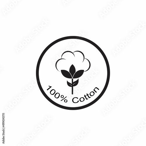 Cotton Logo Template vector symbol nature