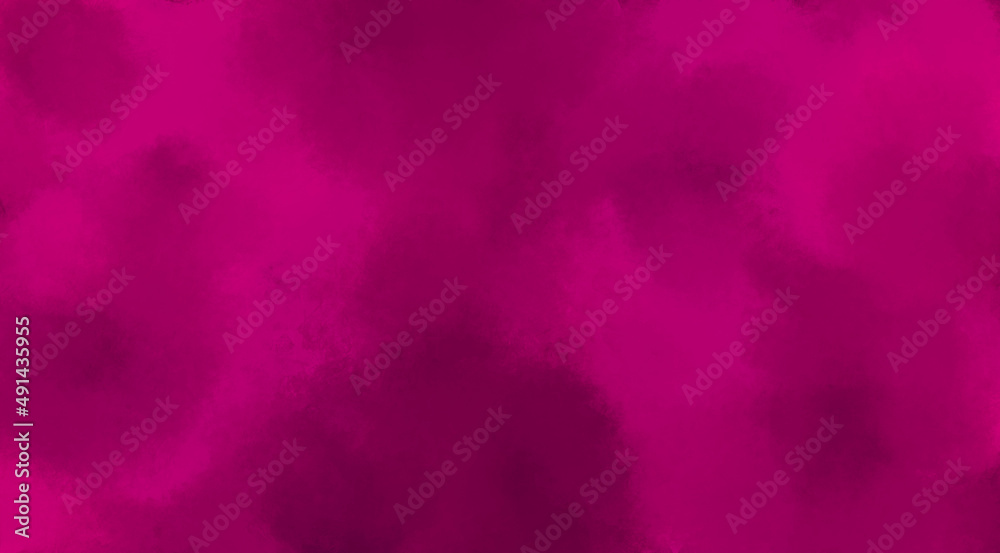 Dark pink blurred background with glow.