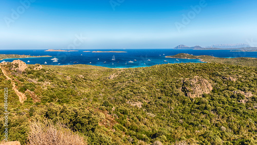 Panoramic view inSardinia, Italy