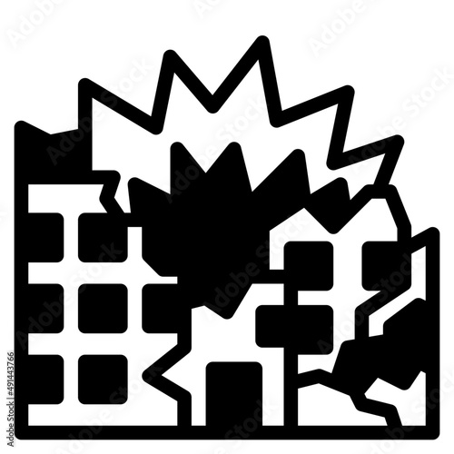 destroy glyph icon