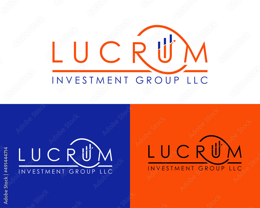 Fototapeta premium U Letter Design Vector template. Financial And Accounting Logo Design