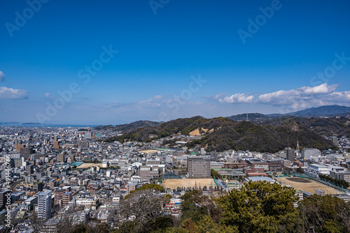 松山城 - 天守閣からの眺望