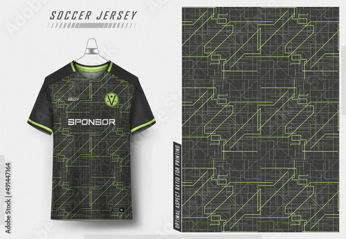 Soccer jersey design for sublimation 