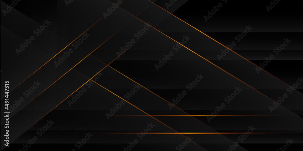 Obraz premium Black and gold background