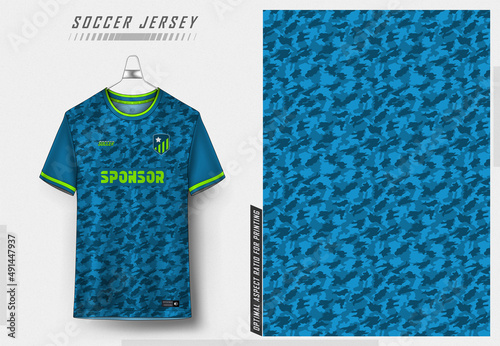 Soccer jersey design for sublimation 