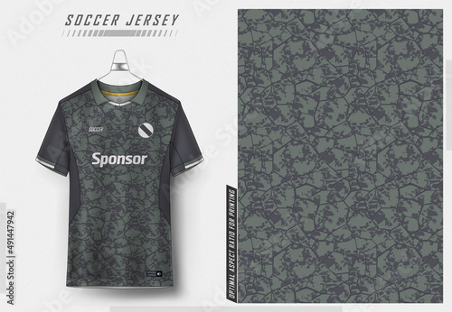 Soccer jersey design for sublimation 