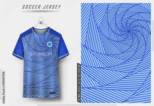 Soccer jersey design for sublimation 