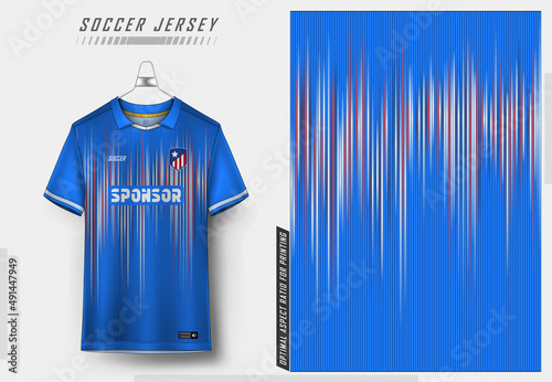 Soccer jersey design for sublimation 