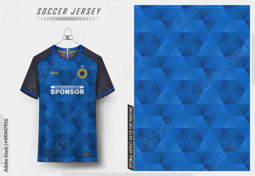 Soccer jersey design for sublimation 