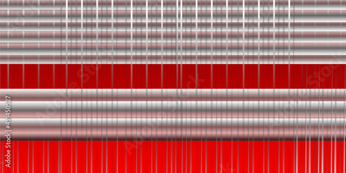 Red and silver background