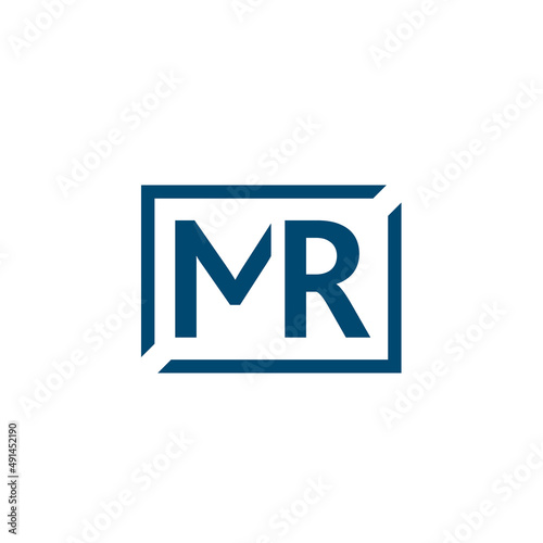 Free Download MR logo design. Vector illustration. - GFXLoad