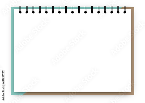 白紙のリングノート