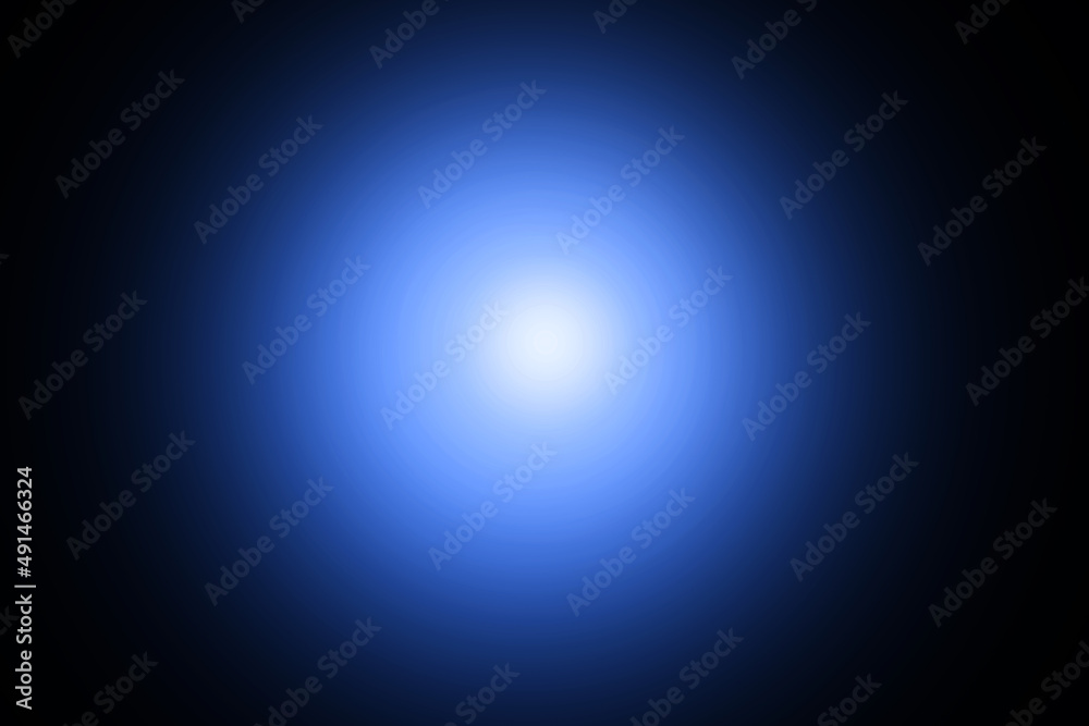 blue colorful sunlight lens flare background