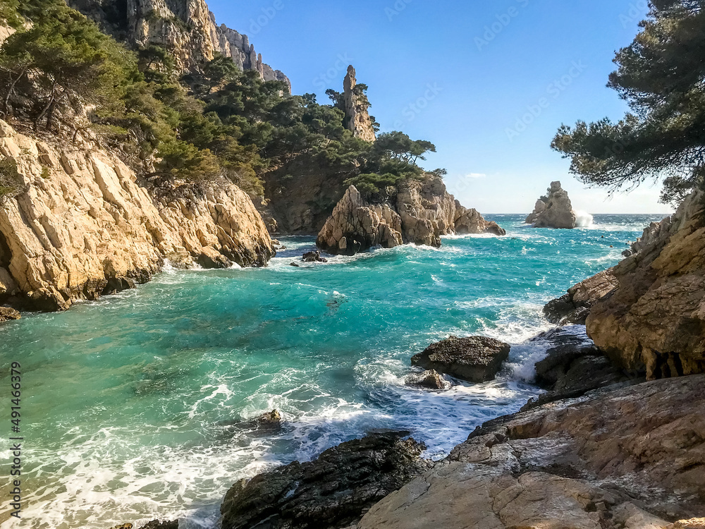 Calanques, creeks of marseille