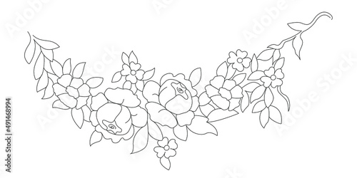 Branch of flowers