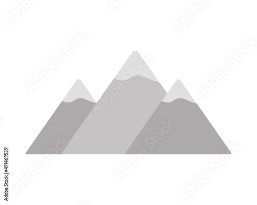 peak mountians icon © Stockgiu