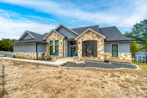 Stone home in the countryside