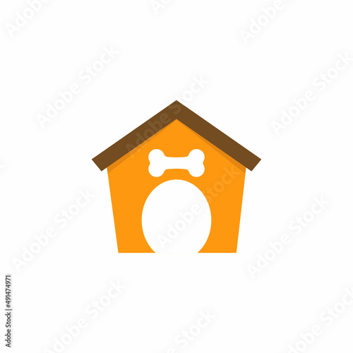 dog house icon design template illustration vector