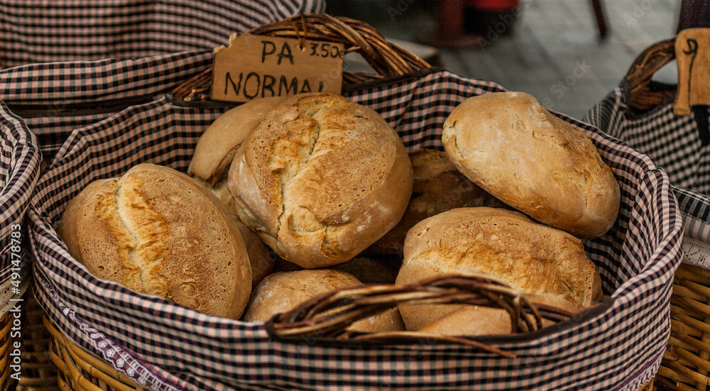 Naklejka premium Bread