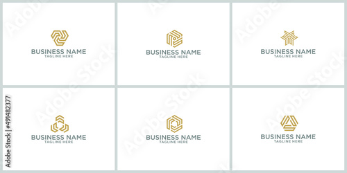 Business logo letter S line vector. SSS initials, icon design template. Corporate, identity, company, brand, branding, logotype Clean modern and elegant style
