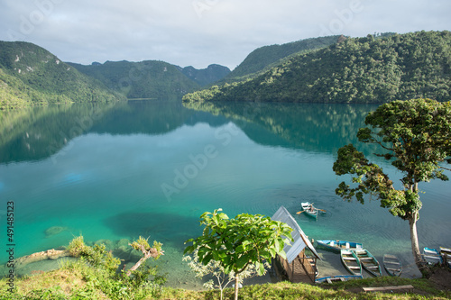 Brava Lake, Huehuetenango, Guatemala photo