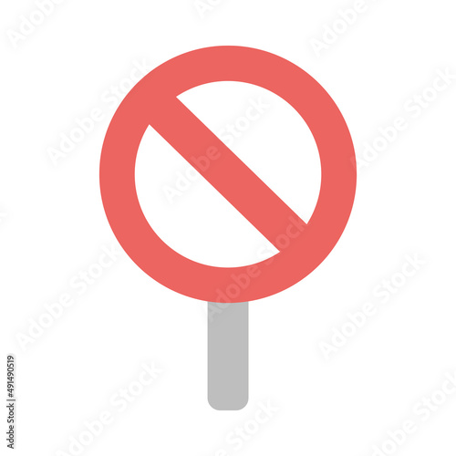 no trespassing sign
