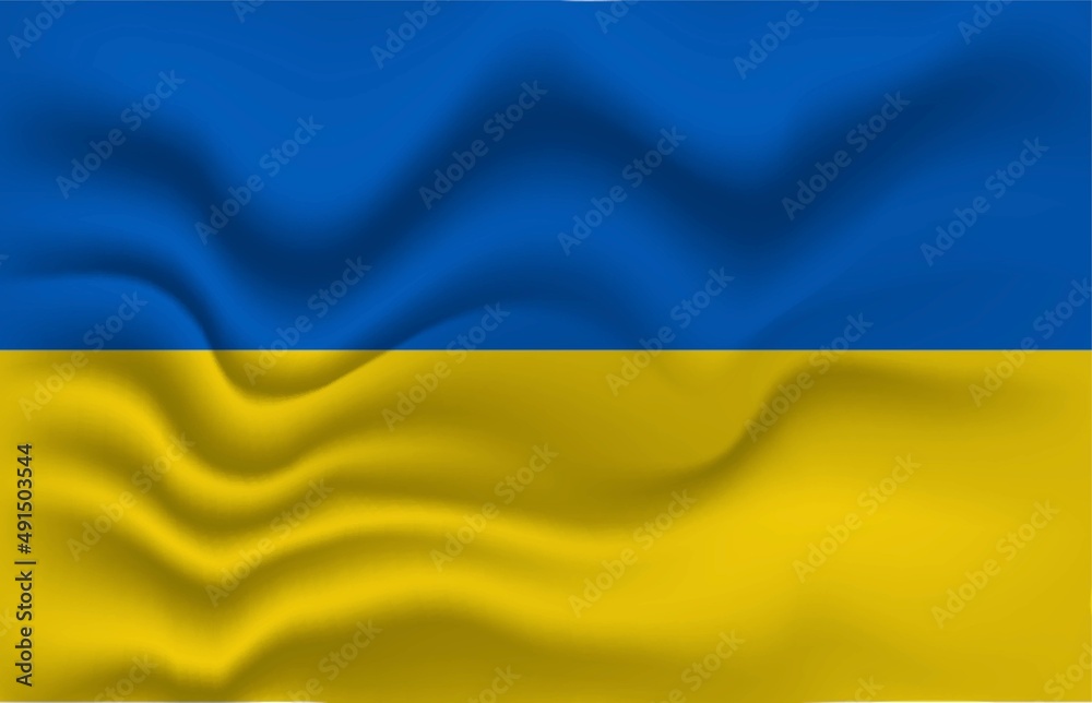 Web Ukrainian flag . Free country. Blue yellow. Web Ukrainian flag . Free country. Blue yellow.