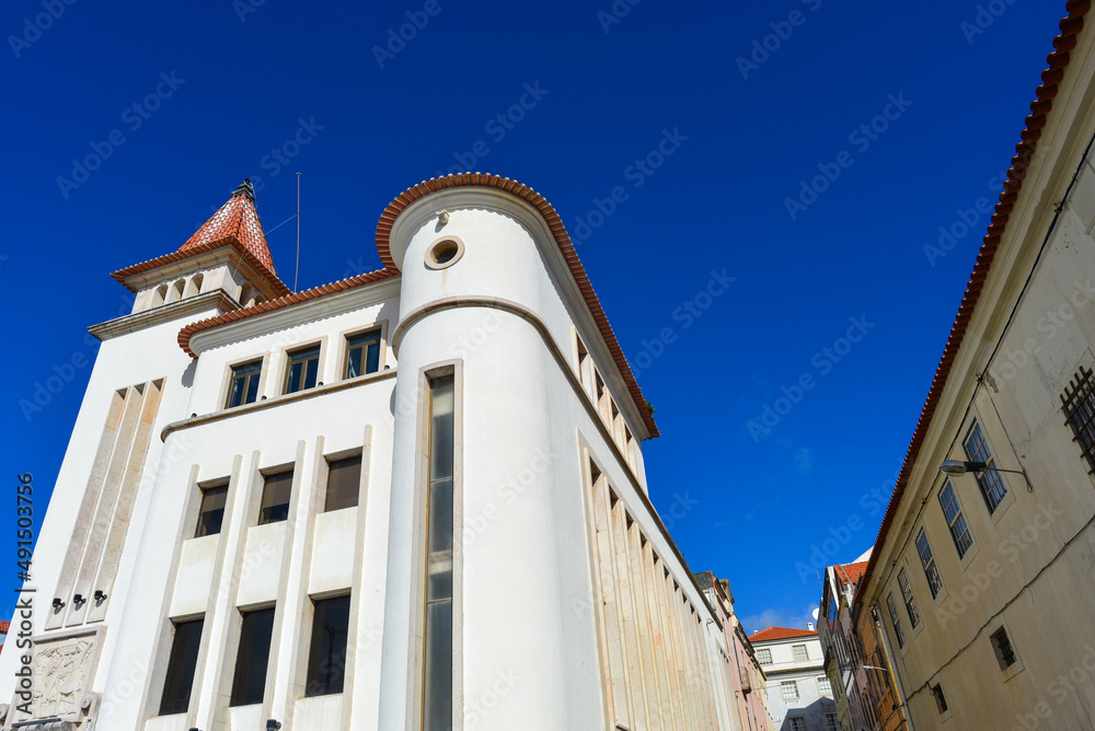 Denkmalgeschützte Architektur in Figueira da Foz, Portugal