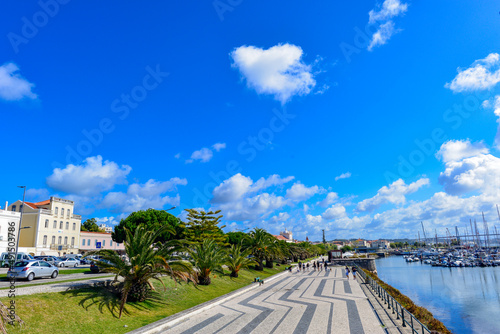 Strandpromenade in Figueira da Foz, Portugal